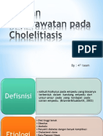 Asuhan Keperawatan Cholelitiasis