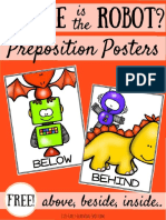 Robot Preposition Posters PDF