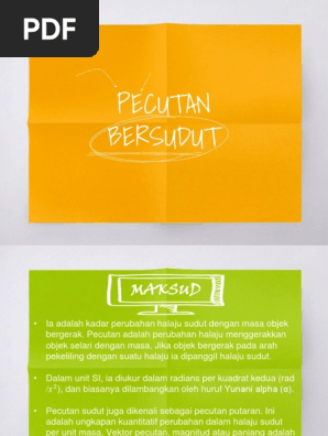 Pecutan Sudut Pdf