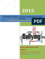 Prevenirea Violentei in Scoala - Resurse Pentru Scoli Si Profesori - GHID PDF