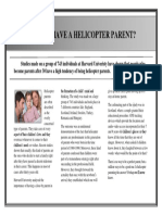 O You Have A Helicopter Parent?