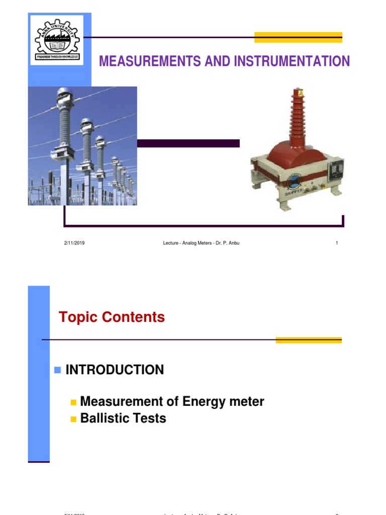 Energy Meter Measurement Techniques | PDF | Inductor | Kilowatt Hour