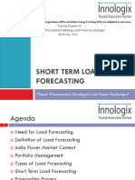 1 - Short Term Load Forecasting - Mr. Atul Agarwal