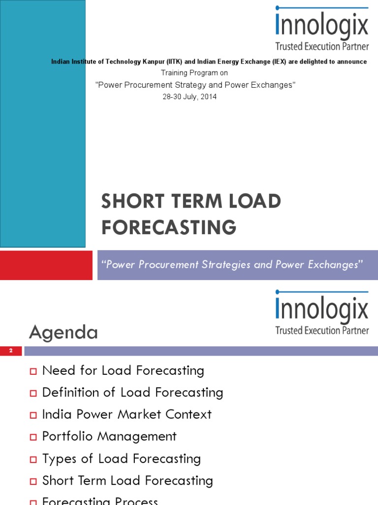 Power Procurement and Load Forecasting | PDF | Autoregressive ...