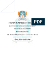 Solapur University ME Syllabus