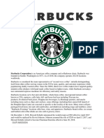 Starbucks Corporation Is An American Coffee Company and Coffeehouse Chain. Starbucks Was