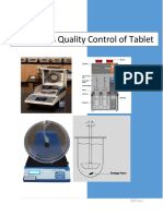 IPQC Test of Tablets 