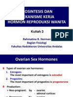 Biosintesis Dan Mekanisme Kerja Hormon Repro Wanita PDF