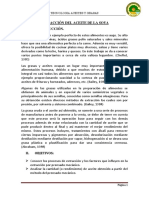 Extracción aceite soja: procesos prensado mecánico