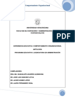 Comportamiento Organizacional PDF