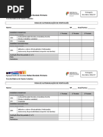 Ficha Autoavaliação Português
