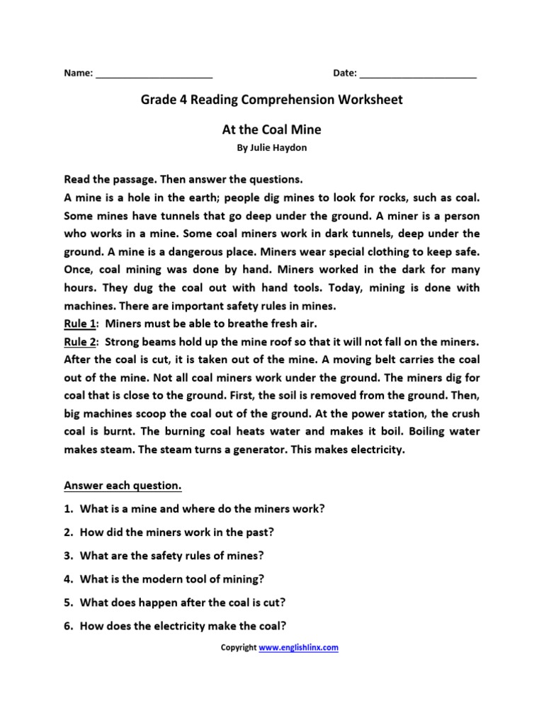 4th at coal mine pdf coal mining coal