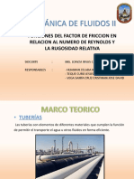 Factor de Friccion en Flujo