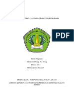 Asuhan Keperawatan Pada Stroke Non Hemoragik