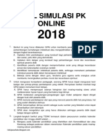 Soal PK Online 2018