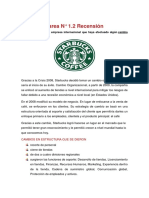 Tarea #1.2 Recensión Starbucks