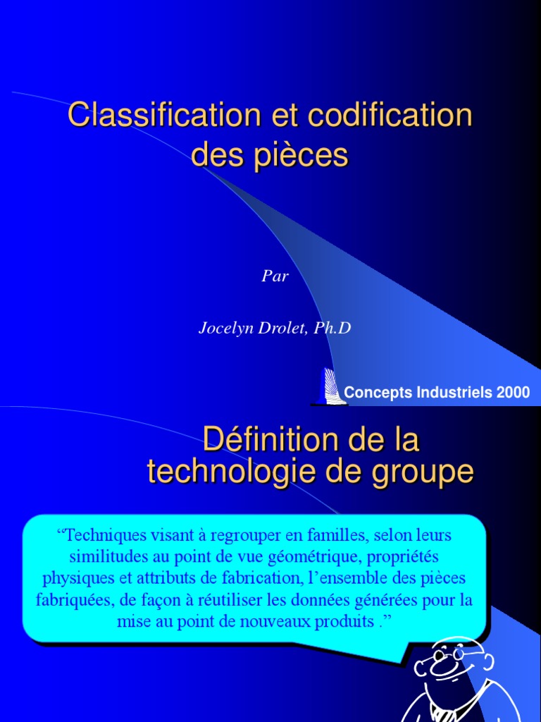 Classification et Codification des Pièces | PDF | Plastique | Variété ...