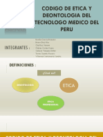 Codigo de Etica y Deontologia