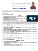 CV Ing. Josefrank Pernalete