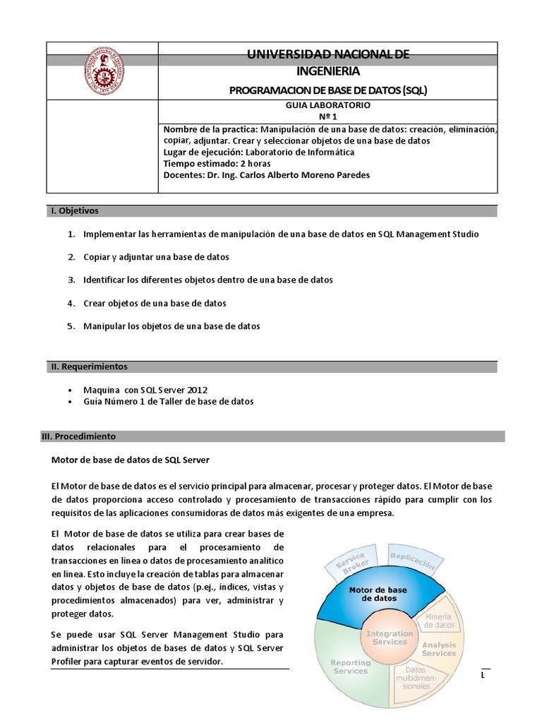 Manipulación de Bases de Datos en SQL | PDF | Servidor SQL de Microsoft ...