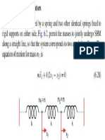 Coupled Harmonic Oscillations