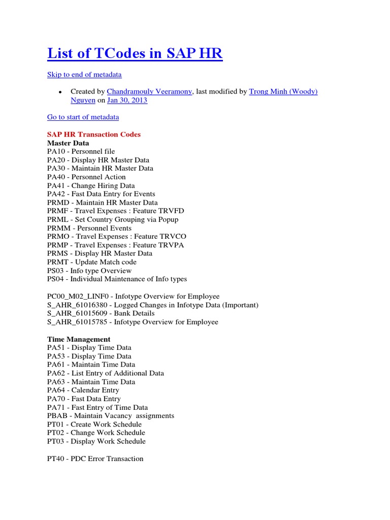 list-of-tcodes-in-sap-hr1-pdf-human-resources-software