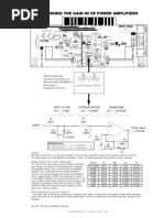 Changing The Gain in 2B Power Amplifiers: R4 R1 C3 (R5) C4 C5