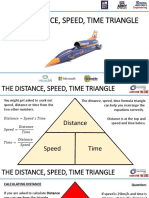 Distance Speed Time Triangle