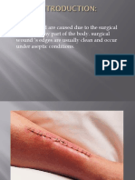 Surgical wound dressing techniques and principles