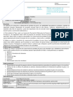 ANL Ficha Ciencia e Tecnoloxia de Conservacion de Produtos Da Pesca