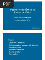 Física - Óptica - Geometria Ótica