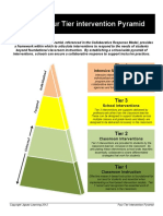 4 Tier Intervention