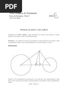 Aula 11 - PotÃªncia de ponto e eixo radical 1.pdf
