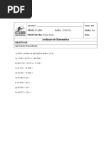 Prova Matemática 2°Bim. A2 não revisada