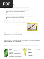 Atividades de matemática 