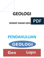 1. Konsep Dasar Geologi
