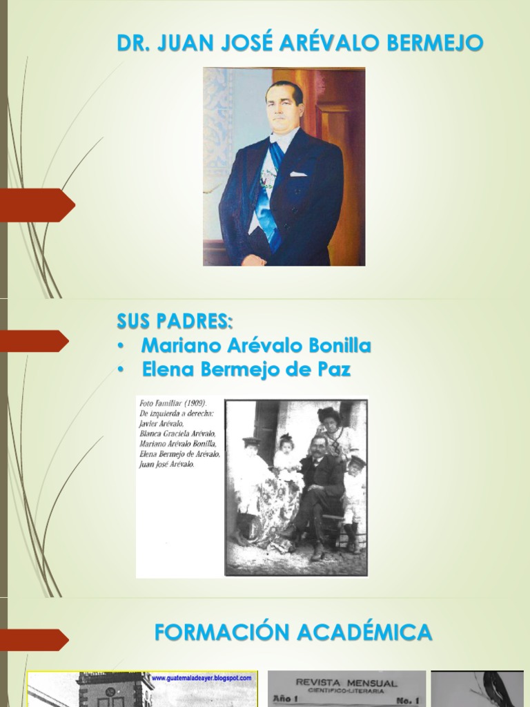 Logros de Juan José Arévalo en Guatemala | PDF | Guatemala | Formas de ...