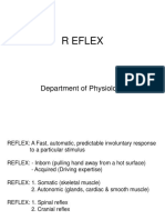 R Eflex: Department of Physiology