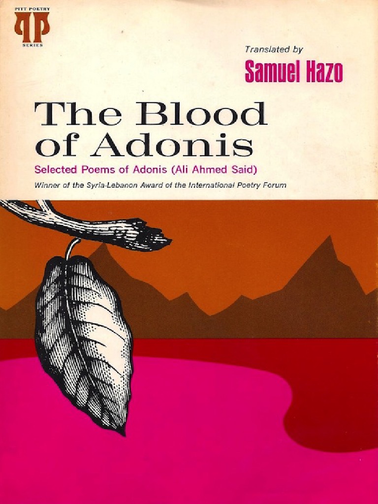 Adonis - The Blood of Adonis PDF | PDF | Poetry