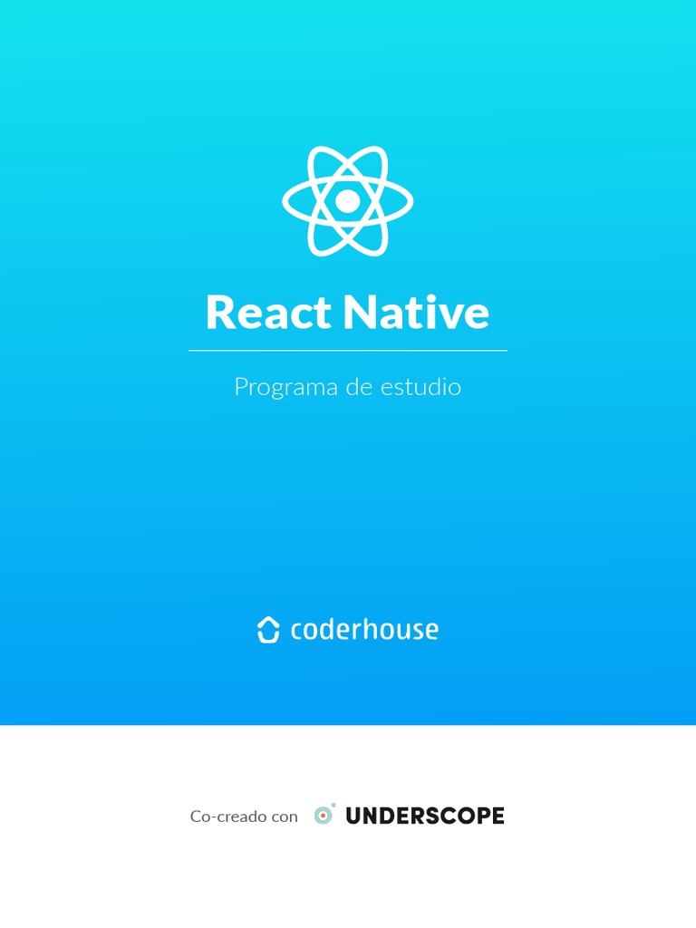 Curso Presencial de React Native | PDF | Aplicación movil | Áreas de ...