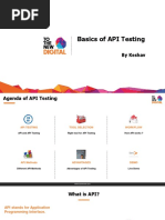 Basics of API Testing: by Keshav