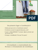 Reforma Trabalhista - Esvaziamento de Direitos Sociais