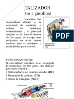 Convertidor catalítico reduce gases contaminantes