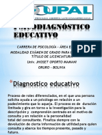 Evaluación psicodiagnóstica educativa con WISC y DENVER