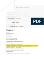 Presupuesto optimizado