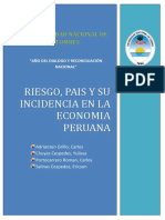 Sistema Financiero Riesgo Pais y Su Incidencia en La Economia Peruana