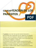 10.-Clasificacion de Los Parasitos