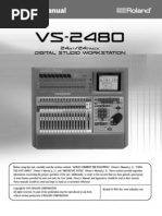 Roland Vs 2480 Manual