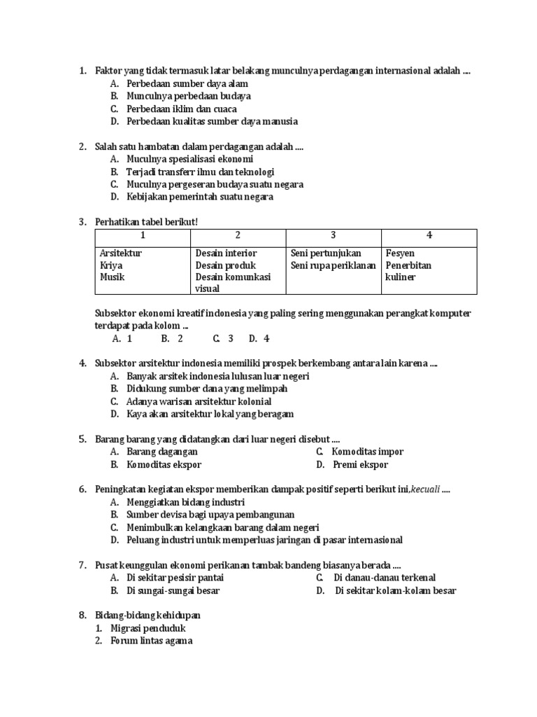 Tidak Termasuk Latar Belakang Munculnya Perdagangan Internasional Adalah Cara Golden