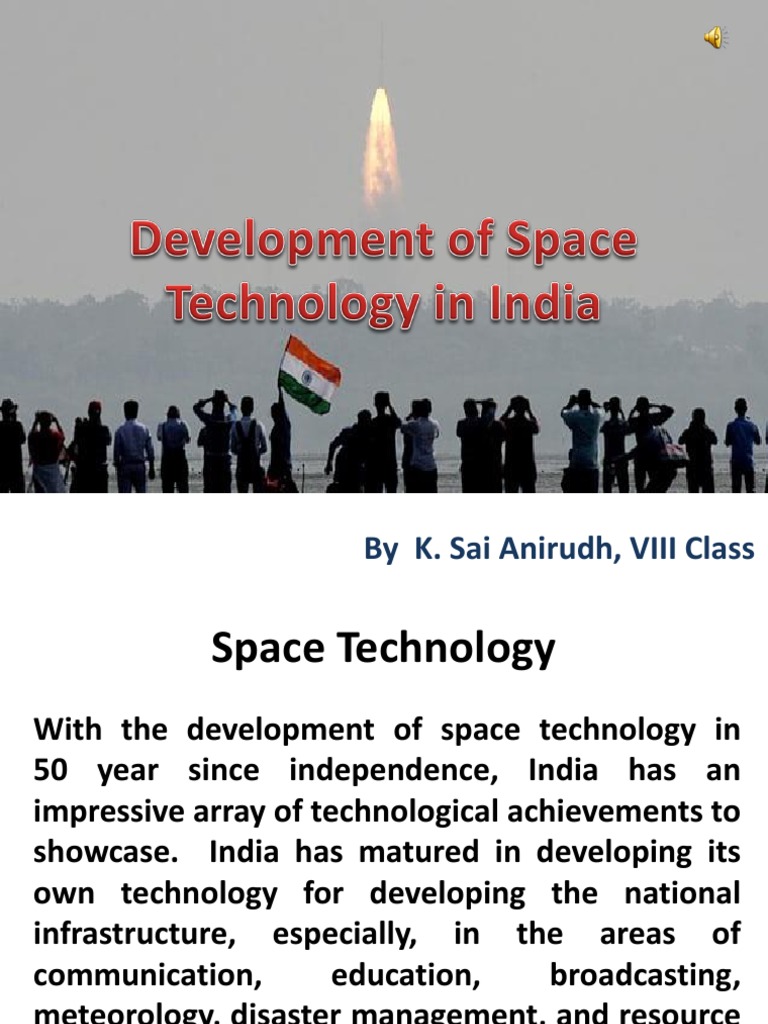 essay on space technology in india
